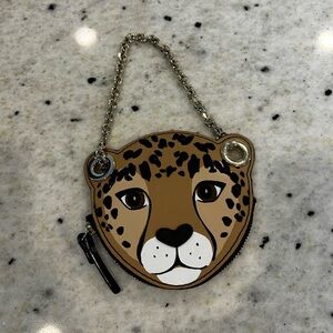 Kate Spade Run Wild Leopard Coin Purse